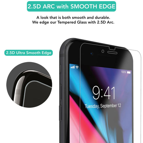 All Pack iPhone 8 Plus / 7 Plus / 6S Plus / 6 Plus Screen Protector Tempered Glass - TradeNRG UK